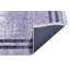 Tapis gris lavable en polyester à imprimé géométrique Arica-1100984470