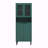 Tempered Glass Door Tall Storage Bookcase-783106967