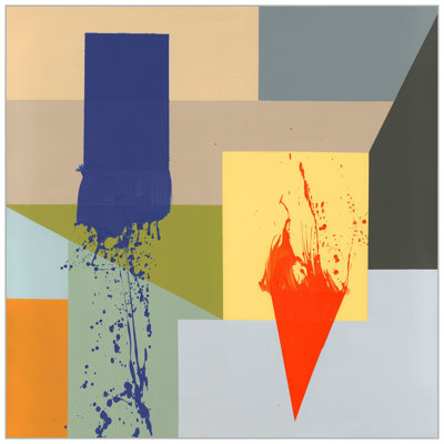 Reverberation Block 2 Painting by Thom Filicia