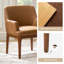 Ensemble de chaises de salle à manger de style moderne Mid-Century avec pieds en bois massif Glenys-80594153-80594167