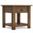 Monroe 22"W Solid Acacia Wood Square End Table with Drawer-718035583