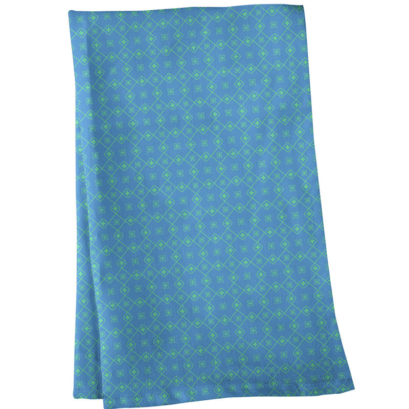 Mcguigan Tea Towel Kitchen Towel, Poly Twill, Aqua