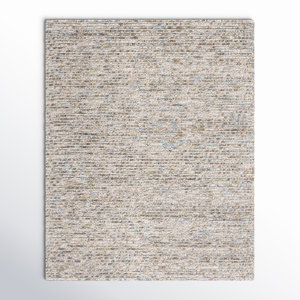 Elle Handmade Flatweave Area Rug in Ivory / Multi 8’x10’