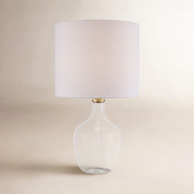 Dandelion Drum Bowl Table Lamp