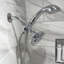 Inverseur de douche à trois voies et tuyau en noir mat-319674061