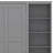 Ellettsville Murphy Bed Wall Bed With Shelves-753576361-804117388