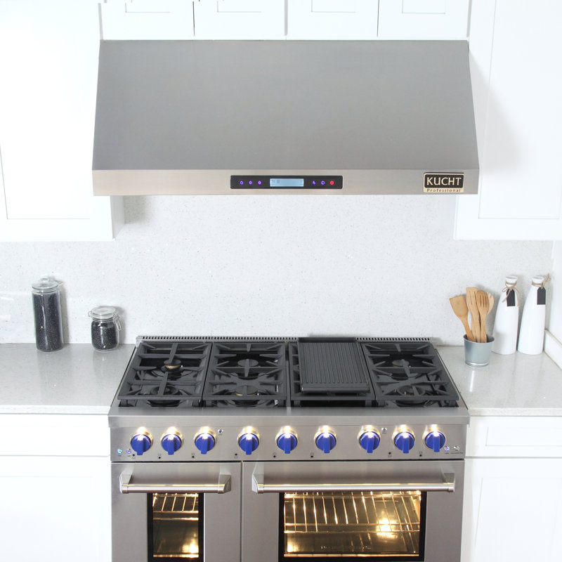 Kucht Stainless Steel Under Cabinet Range Hood