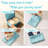 8 Set Packing Cubes for Travel Suitcase Organizer Bags Luggage Packing Cubes Set Travel Essentials Accessories（Blue）