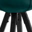 Orrstown Upholstered and Velvet Bar Stool with Solid Wood Frame-1223873330