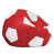 Similicuir rouge / blanc