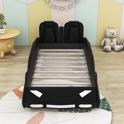 Adelane Twin Cars Bed by Zoomie Kids
