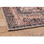 Tapis gris / rouille / rouille lavé à la machine à carreaux traditionnels-899754443