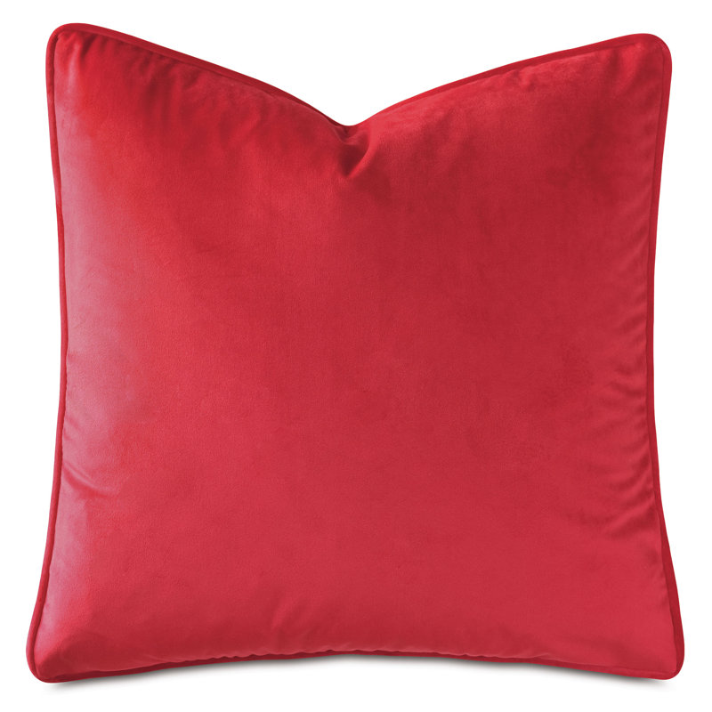 Vesper Square Pillow Cover & Insert, Red