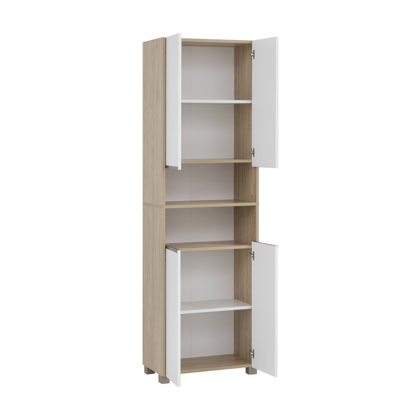 Myalise Floor Mounted Linen Cabinet