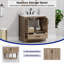 Meuble-lavabo simple 30 po avec comptoir en marbre, évier et dosseret Retford pré-assemblé Retford-1748392086