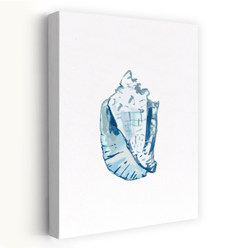 Art contemporain, art abstrait poisson côtier, H 18 po x l 12 po