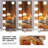 1 Metal Square Mirror
