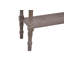 80cm Solid Wood Top Console Table