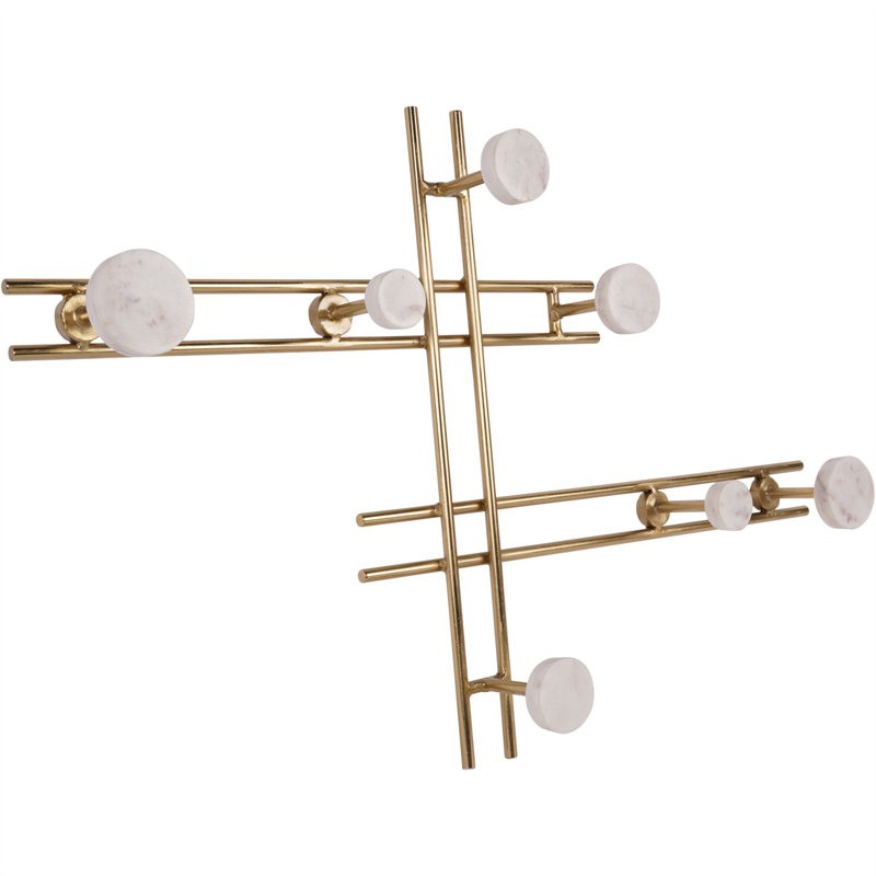 Iron Wall 7 - Hook Coat Rack
