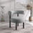 Bordeaux Boucle Fabric Accent Chair-82685238-82685237