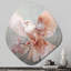 Décoration murale en forme de nébuleuse rose en forme d'aile rose-110503163