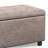 Cosmopolitan 34"W Upholstered Vegan Leather Transitional Rectangular Lift-Up Storage Ottoman Bench with Hidden Storage-1179772981