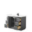 Meuble-lavabo simple avec plateau Strada 48-92723837-92723838-98229949