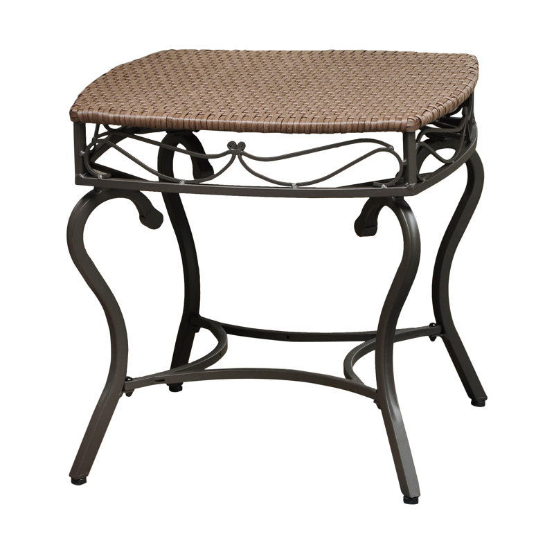 Table d'appoint Arvi, Brun antique