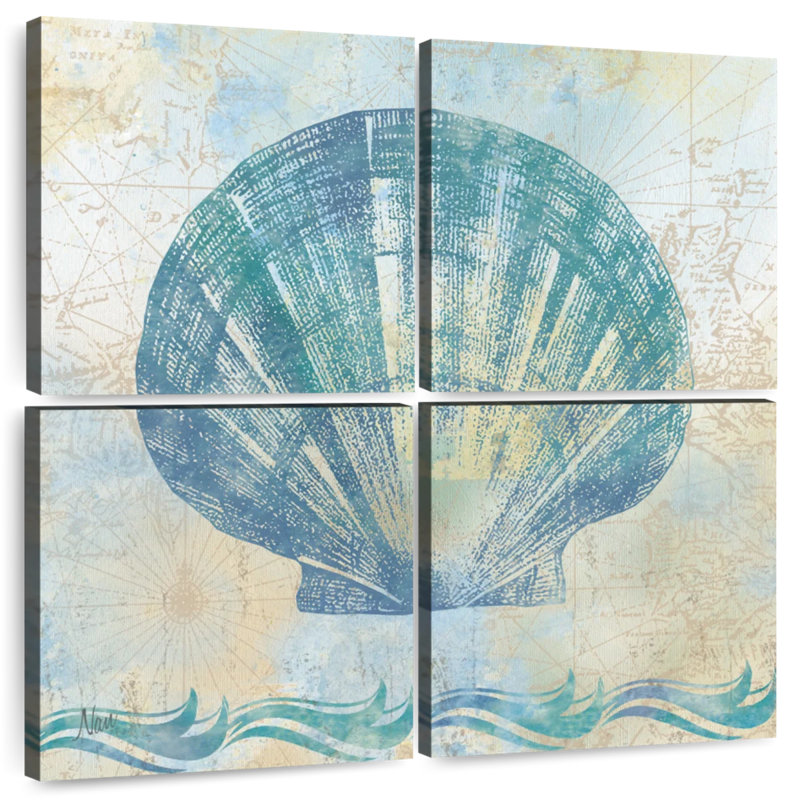 Aletra Scallop Treasure, 74" H x 74" W