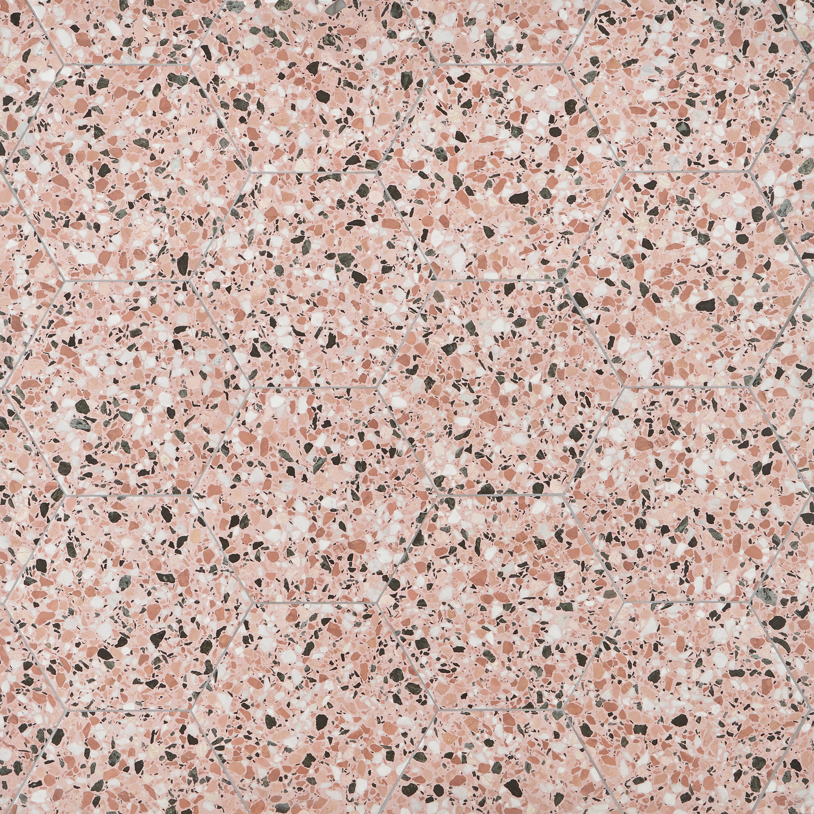 Firenze 13" x 15" Porcelain Tile, Rose