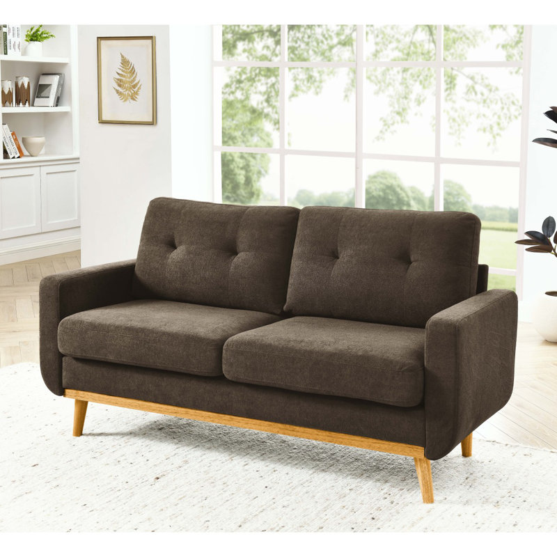 Causeuse Aucteraden, Brun foncé