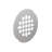 Universal 4-1/4 in. Snap-Tite Round Shower Strainer-63437220