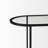 Eboni Glass Top End Table