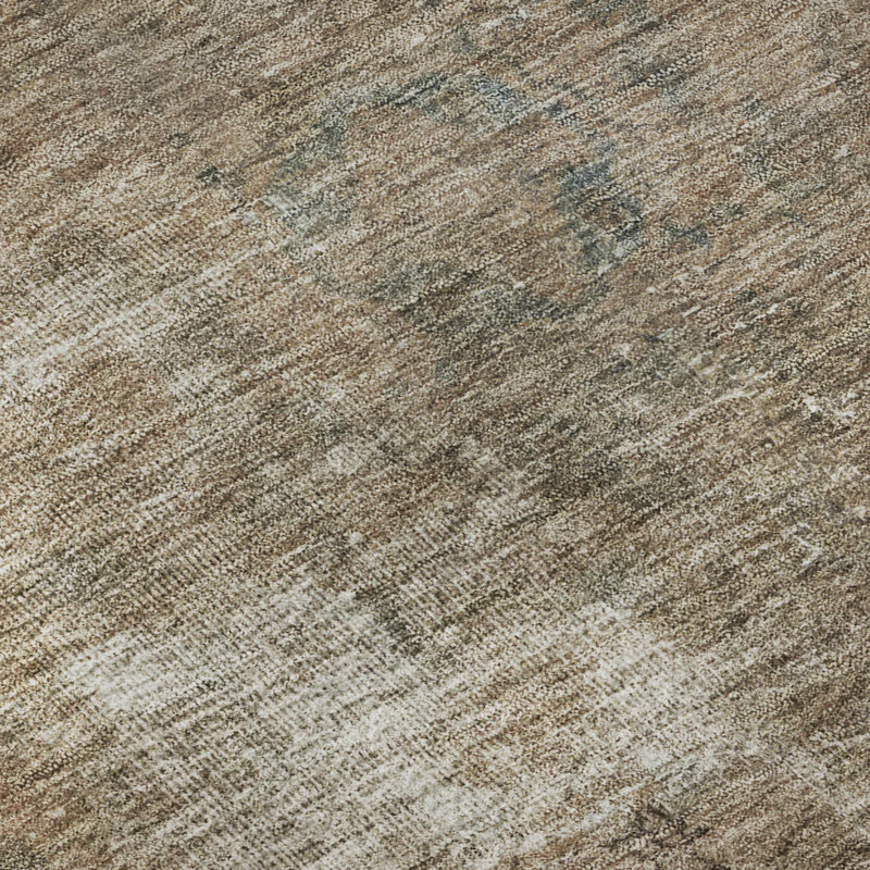 Premium Machine Washable Marasco AMF1629 Global Rug, Round 8'