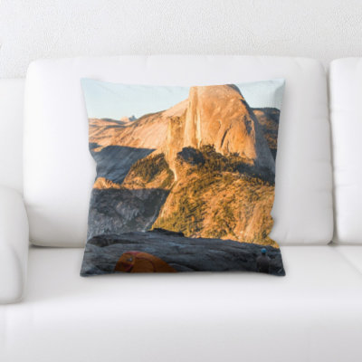 Microsuede Throw Pillow