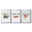 Woodland Christmas I - Toile tendue avec châssis sur mesure - 3 pièces-1141351971-1141351975