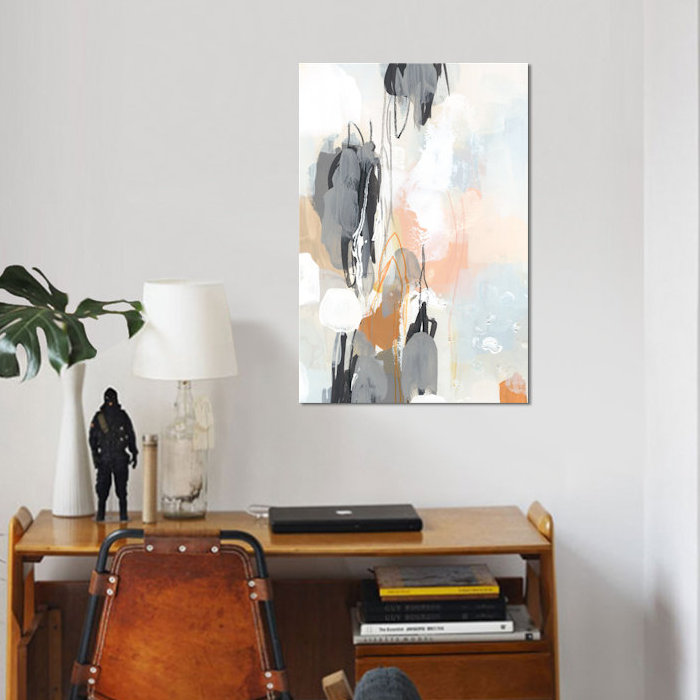 « elevation ii », impression sur toile, H 18 po x l 12 po x P 1,5 po, Pas de tapis, Toile tendue
