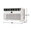 Climatiseur de fenêtre 8 000 BTU