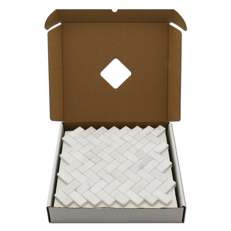 1" x 2" Marble Mosaic Subway Wall & Floor Tile