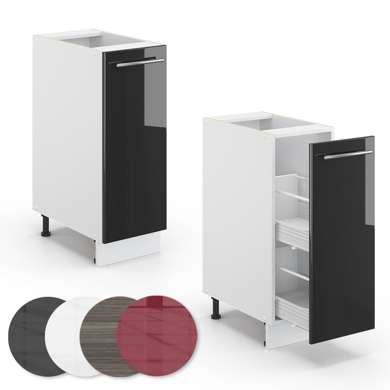 Bernardini 287 + front noble gray (17), White/Anthracite