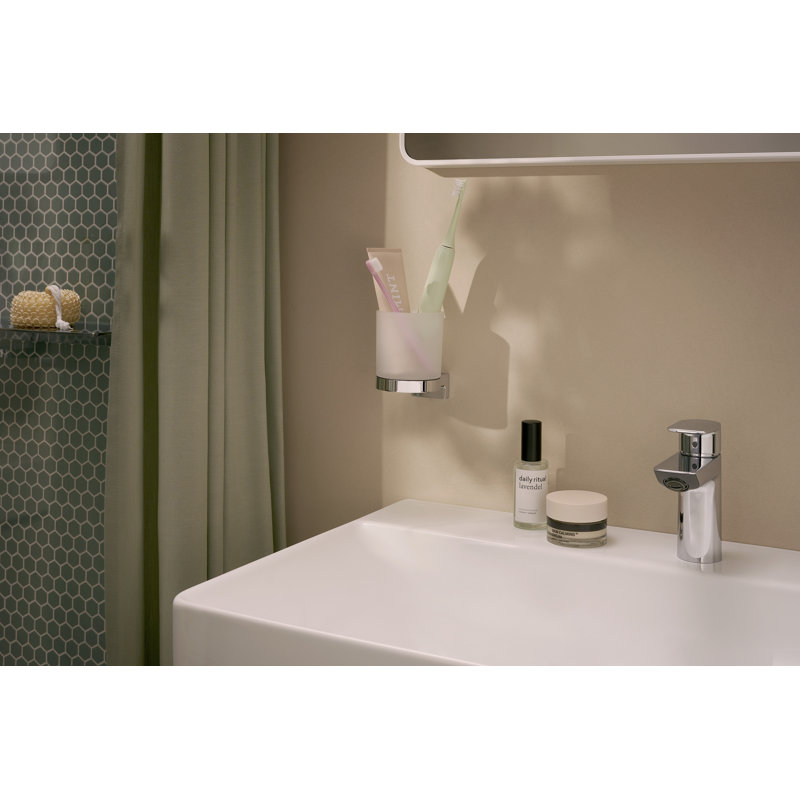 Gobelet en nickel poli hansgrohe AddStoris S, Polished Nickel