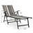Bowlin Outdoor Metal Chaise Lounge