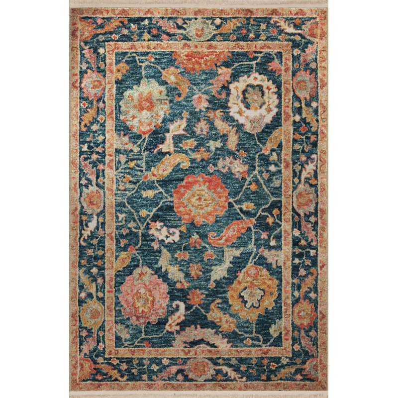 Tapis rectangulaire Vittorina, Rectangle 4 pi x 5 pi 11 po