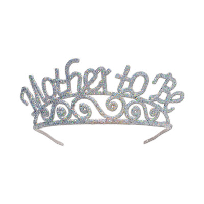 Mère en métal scintillante To Be Tiara
