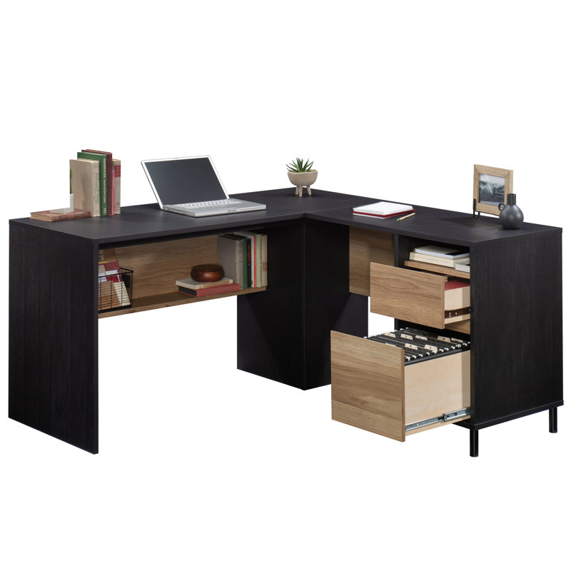 Breccan L-Shaped Computer Desk