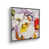 Cadre flottant en chrome poli