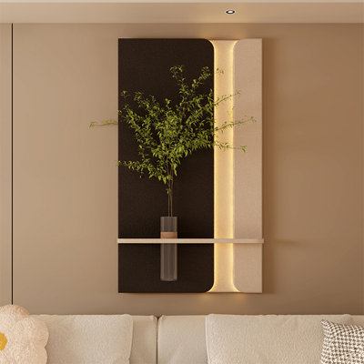 Art mural Mid-Century moderne en toile pour salon