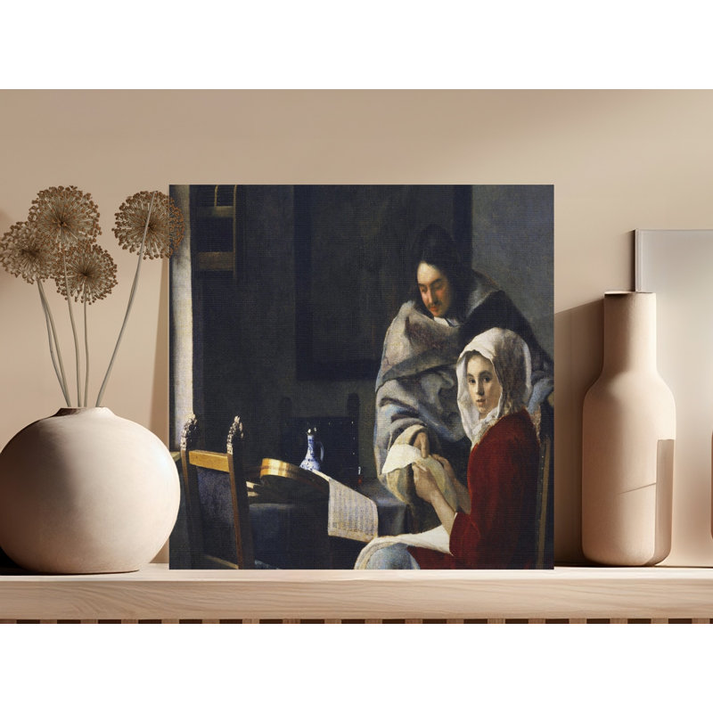 Janik 1 Piece Wrapped Canvas Wall Art Set, 6x6