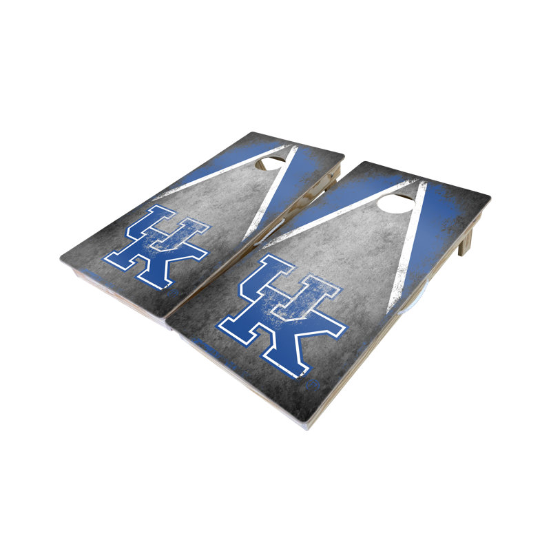 Ensemble de cornhole 10 pièces university of kentucky distressed