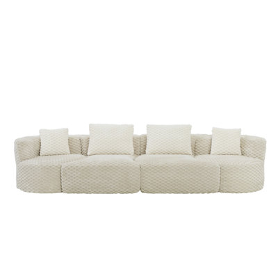 137.8'' Wide Modular Upholstered Sectional